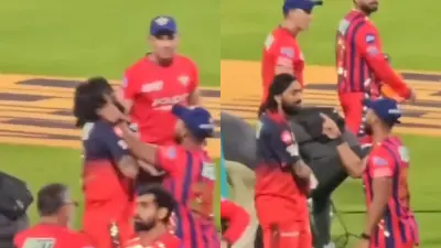 Krunal Pandya Reacts Viral LSG RCB Fight Video