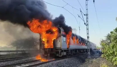 Rajdhani Express B1 Coach Fire: 68 Passengers Safe